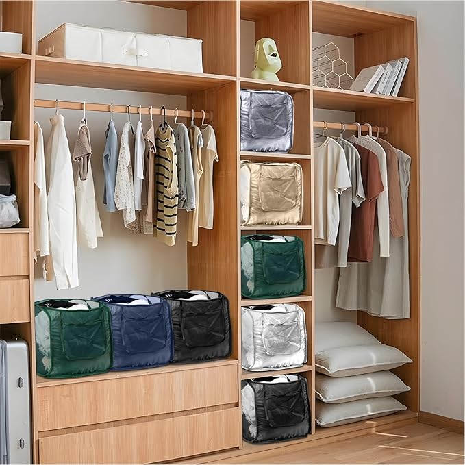 4 Pack Closet Storage Bins, Storage Containers - Image 4