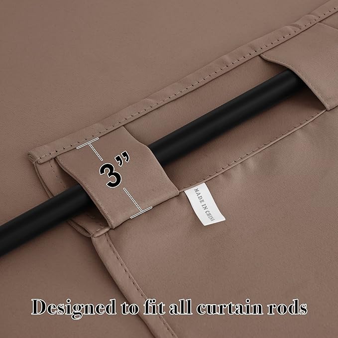 RYB HOME Small Window Curtains - Image 3