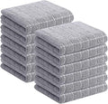 Homaxy 100% Cotton Terry Kitchen Towels, Checkered Designed, Soft and Super by Homaxy