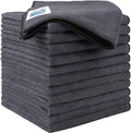 HOMEXCEL Microfiber Cleaning Cloth 12 Pack, 12.5 x 12.5 inch Microfiber Towels by HOMEXCEL