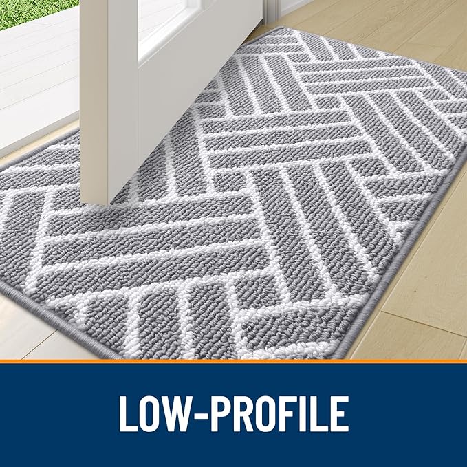 OLANLY Indoor Door Mat, 36x24 Inch, Dirt Resistant and Absorbent, Non-Slip - Image 4