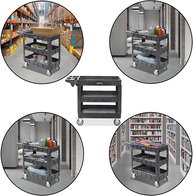 Dryser Utility Cart with Wheels - Image 3