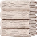 Homaxy 100% Cotton Oversized Waffle Weave Kitchen Dish Towels, Ultra Soft by Homaxy