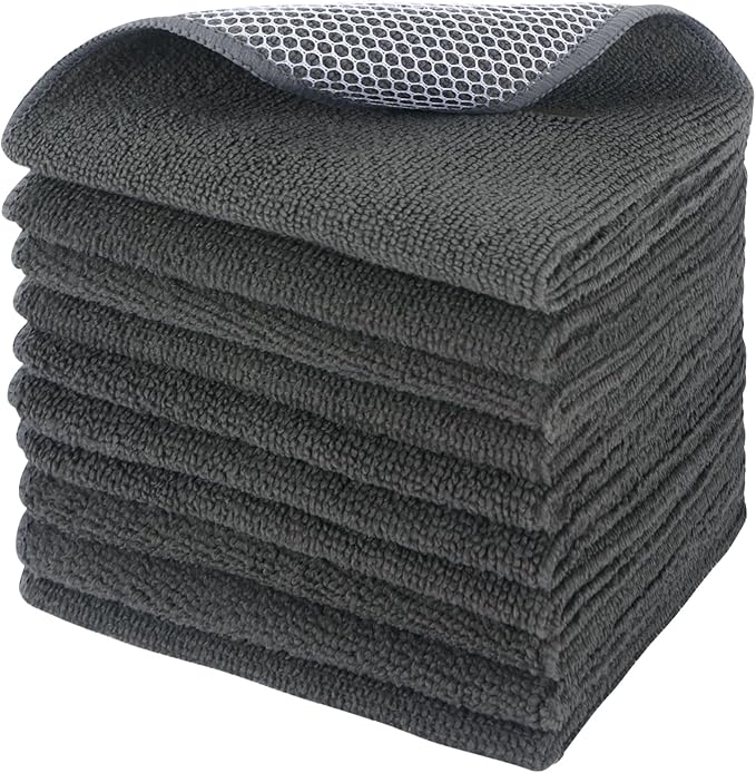 SINLAND Microfiber Dish Cloths Wash Clothes by SINLAND