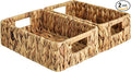 StorageWorks Water Hyacinth Baskets, Small Wicker Baskets by StorageWorks