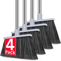 PBHEPJ Broom, 4 Pack Outdoor Broom by PBHEPJ