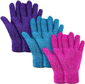 Patelai 3 Pairs Microfiber Plant Dusting Gloves Leaf Cleaning Gloves by Patelai