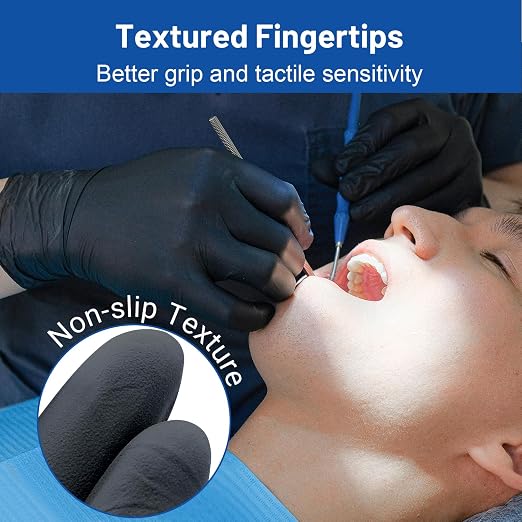 JMU Nitrile Gloves Small Case, 3.5Mil Disposable Medical Exam Gloves Latex Free - Image 5