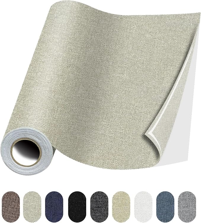Fabric Repair Patches, Linen Repair Tape Self-Adhesive Fabric Patches Durable by Lifeshoon