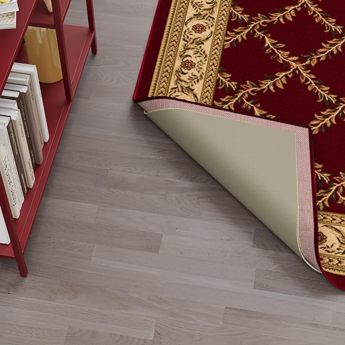 Ottomanson 6' x 7'8" Non-Slip Rug Pad Gripper 1/12 Inch Ultra Thin Dual Surface - Image 11