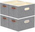 Yawinhe Fabric Storage Baskets, Foldable Closet Organizer by Yawinhe