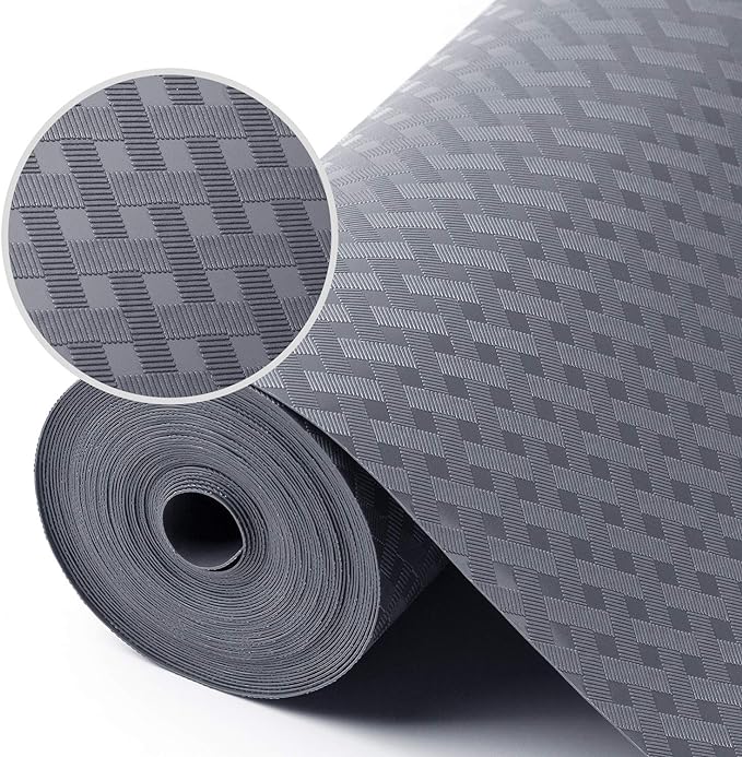Shelf Liners for Kitchen Cabinets, Waterproof and Oil-Proof Kitchen Cupboard by StaHom
