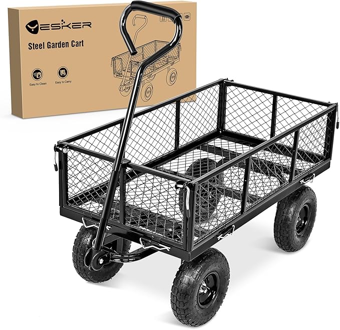 Yesker Steel Garden Carts by YESKER