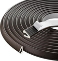 V Shape Foam Weather Stripping Door Frame Seal Strip 33FT Brown, Draft Stopper by KNEELISA