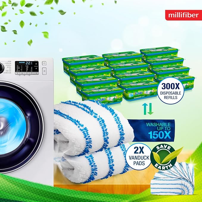 Microfiber Reusable Mop Pads Compatible - Image 6