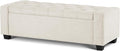 48" Ottoman with Storage, Large Storage Ottoman Bench by Mangodan