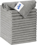 MR.SIGA Microfiber Cleaning Cloth, All-Purpose Microfiber Towels, Streak Free by MRSIGA