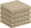 Homaxy 100% Cotton Terry Kitchen Towels, Checkered Designed, Soft and Super by Homaxy