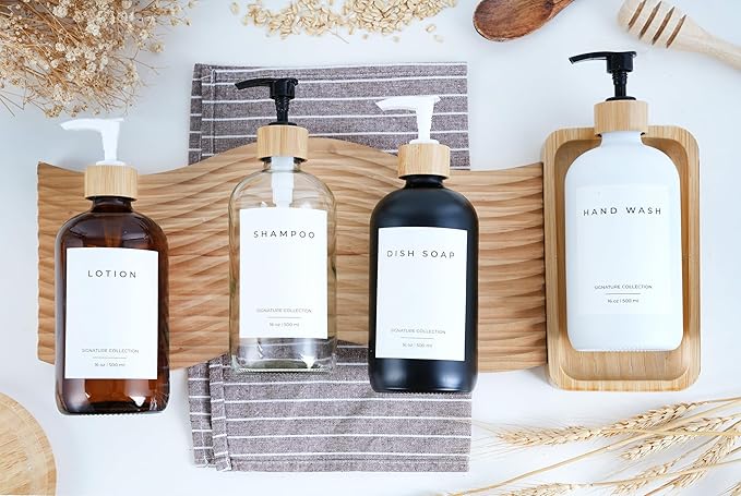 Emerson Glass Soap Dispenser Set - Image 3