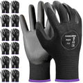 Kebada Safety Work Gloves, 12 Pairs Work Gloves by KEBADA