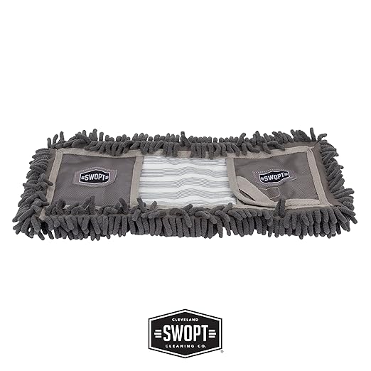 SWOPT 18” Microfiber Dust Mop Refill – Cleaning Pad - Image 2
