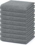 Homaxy 100% Cotton Waffle Weave Kitchen Dish Towels, Ultra Soft Absorbent Quick by Homaxy