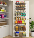 9-Tier Over The Door Pantry Organizer, Pantry Storage and Organization by Mefirt