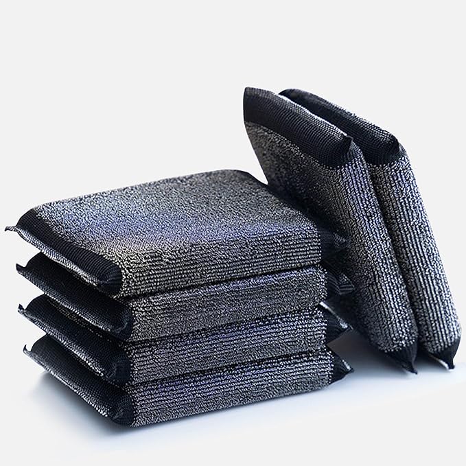 Steel Wool Scrubber Dish Sponges by EdgeVue