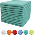 Tricol Clean Microfiber Cleaning Cloth, 12 Pack Ultra-Thick Cleaning Rags by TricolClean