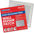 MaxPatch® 4 in. x 4 in. Solid Metal Self-Adhesive Wall Repair Patch – Durable by Maxpatch