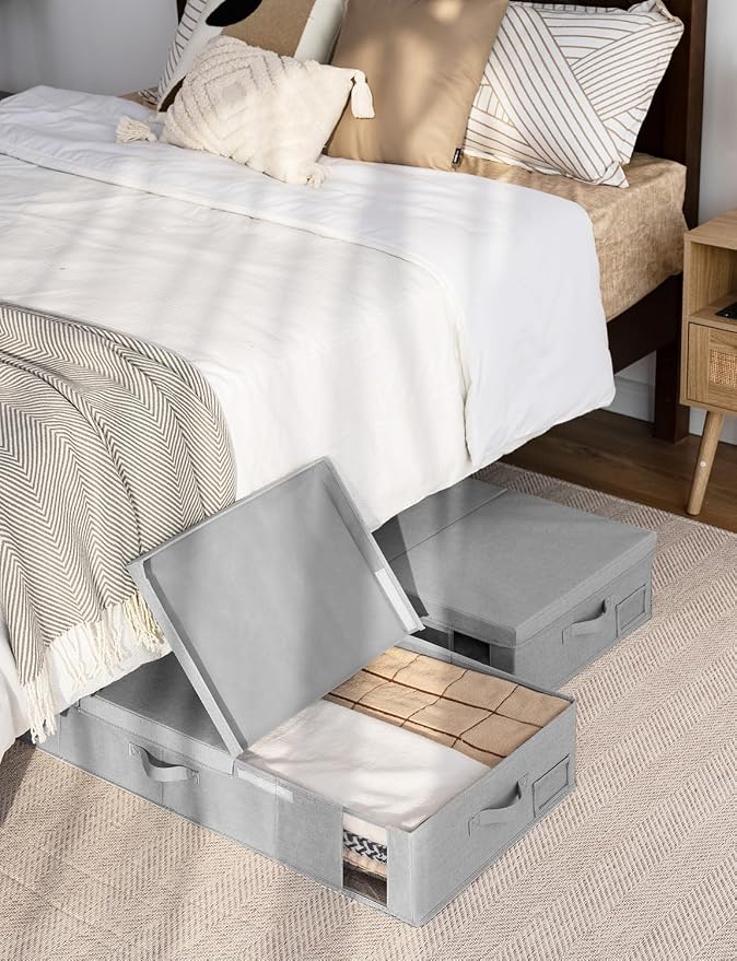 StorageWorks 2-Pack Jumbo Under Bed Storage Bins - Image 8