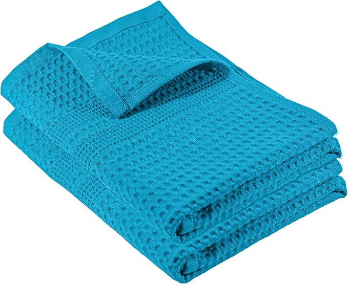 GILDEN TREE Waffle Hand Towels for Bathroom Quick Dry Towel Super Absorbent by GildenTree