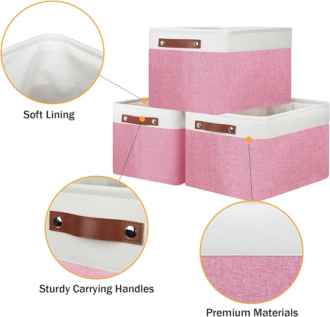 DULLEMELO Storage Baskets for Organizing, Decorative Storage Bins - Image 7
