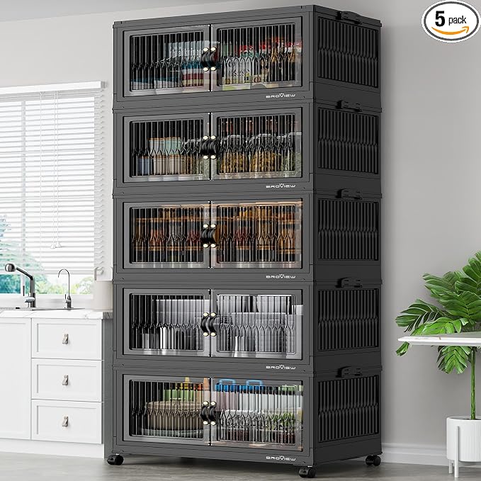BROVIEW 600Qt Stackable Storage Bins by BROVIEW-EnjoytheArtofLife