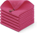 Homaxy 100% Cotton Waffle Weave Kitchen Dish Cloths, Ultra Soft Absorbent Quick by Homaxy