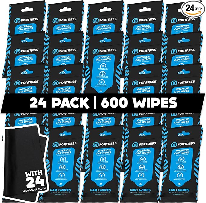 Fortress Car Interior Wipes by Fortress