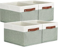 Temary Storage Bins Storage Baskets 4Pack Fabric Storage Bins by TEMARY