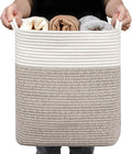 Medium and Large Woven Basket//With Handle, Used by Laughbird