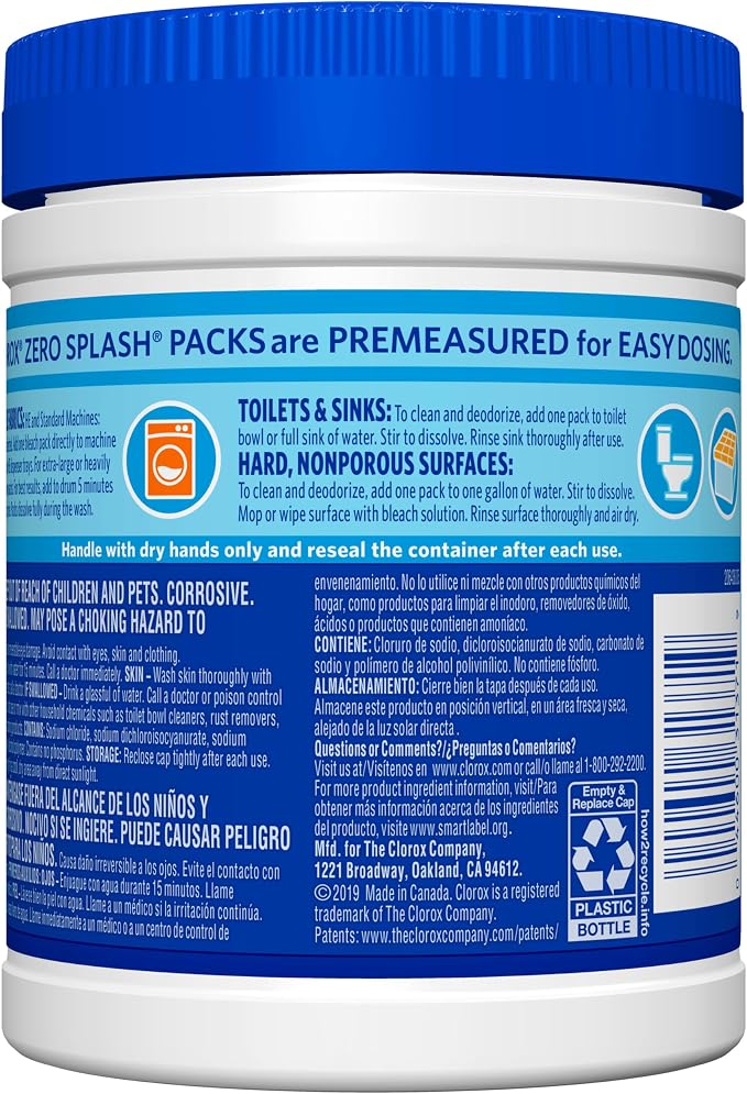 Clorox Control Bleach Packs Regular Laundry Packs - Image 3
