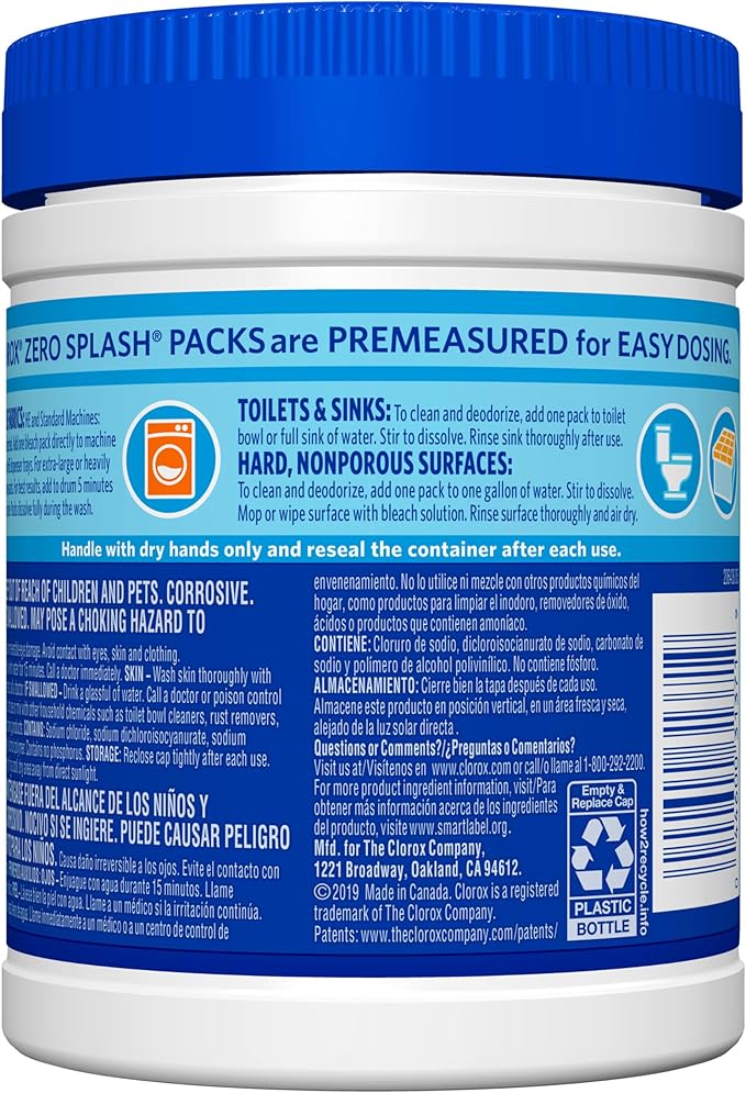Clorox Zero Splash Bleach Packs - Image 3
