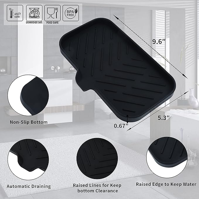 Silicone Bathroom Soap Dishes - Image 2