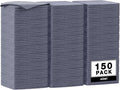 AIDEA Microfiber Cleaning Cloth Grey 150PK, Microfiber Towels by AIDEAHOME