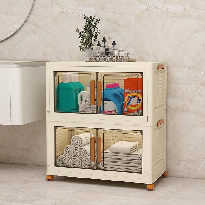 Plastic Stackable Storage Bins - Image 6