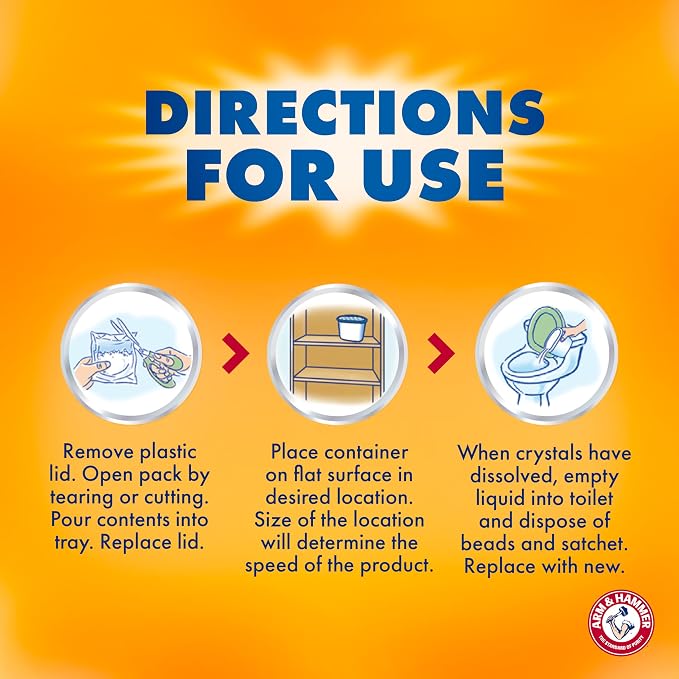 Arm & Hammer Clean Burst Moisture Absorber and Odor Eliminator Tubs, 14 oz - Image 7