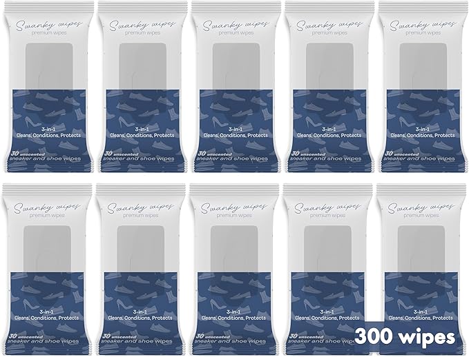 Swanky Shoe Cleaner Wipes by SwankyWipes