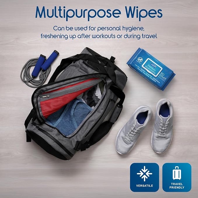 Inspire Adult Wet Wipes, Wash Cloths | Adult Wipes - Image 4