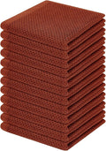 Homaxy 100% Cotton Waffle Weave Kitchen Dish Cloths, Ultra Soft Absorbent Quick by Homaxy