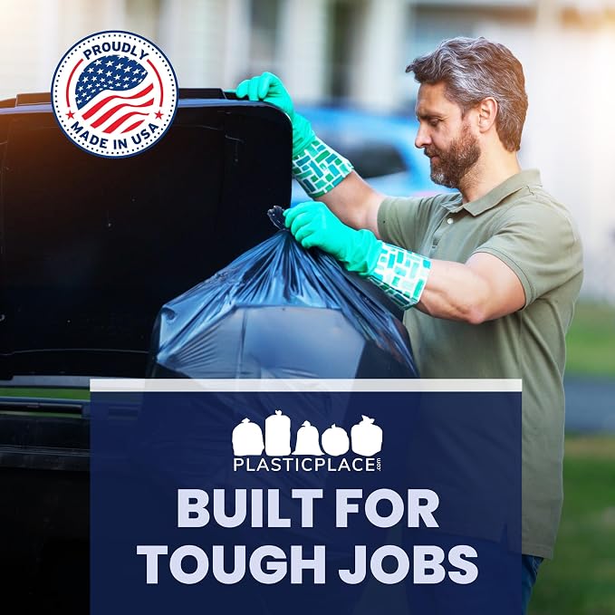 Plasticplace 55 Gallon Contractor Bags, 4 Mil - Image 7