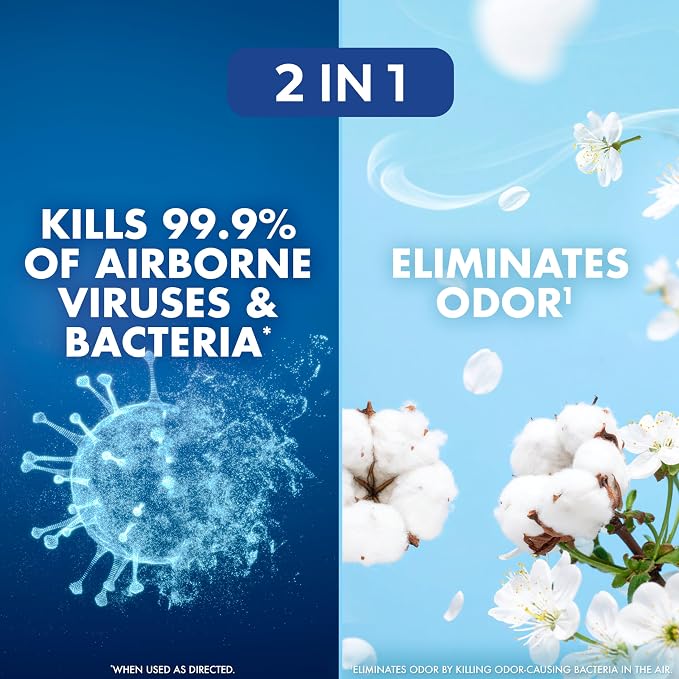 Lysol Air Sanitizer Spray with Odor Eliminator - Image 2