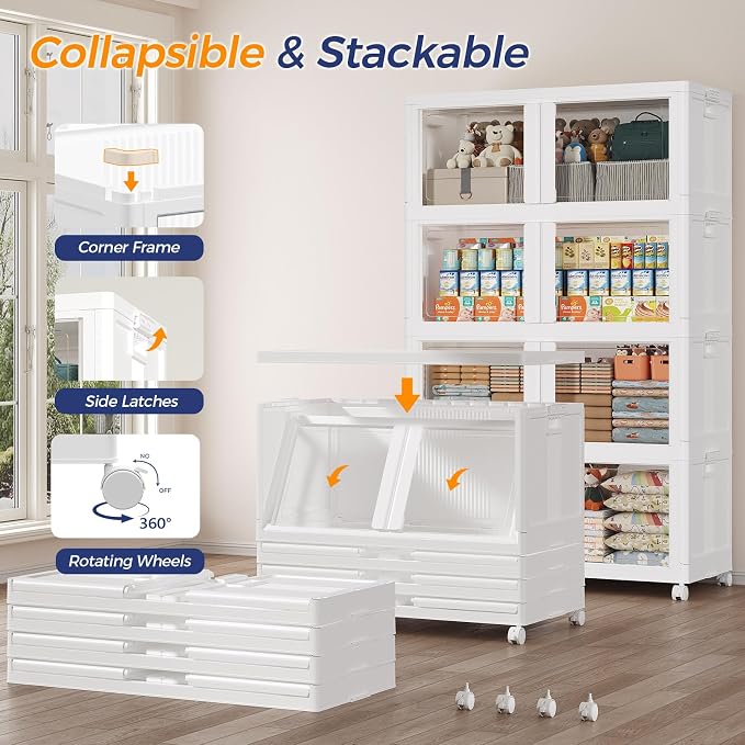 200GAL Large Stackable Storage Bins - Image 5